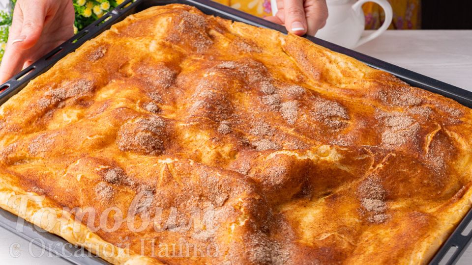 Сладкая феерия: испанская лепешка с корицей для идеального чаепития