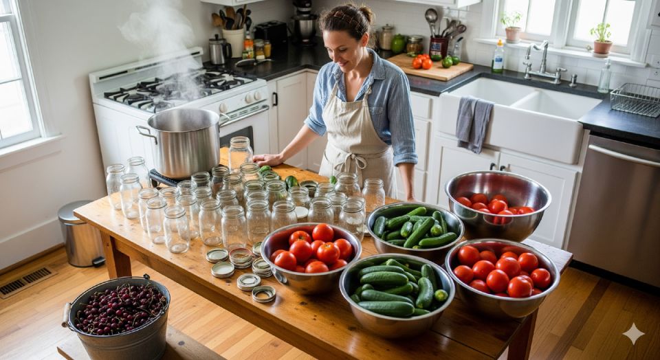 Как сохранить порядок на кухне в разгар сезона заготовок: секреты и хитрости