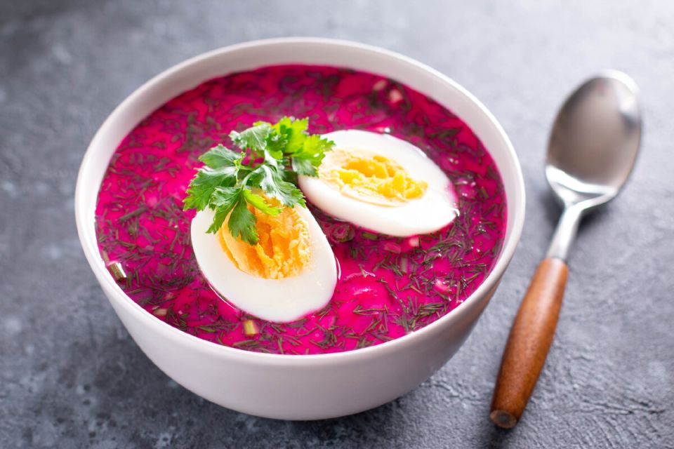 Летнее освежение в тарелке