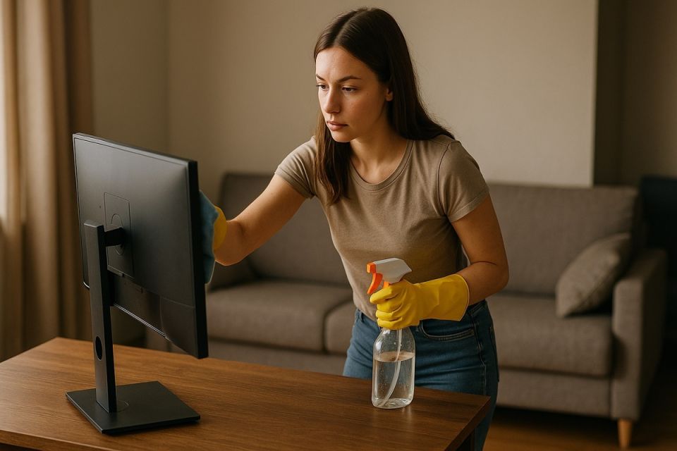 Чистим экраны с умом: советы для смартфонов и ноутбуков