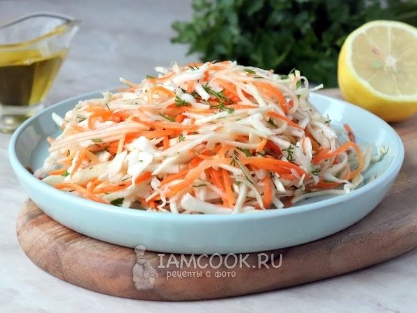 Салаты на вечер: капустные рецепты для времени до сна