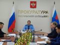 В прокуратуре республики состоялось координационное совещание по вопросу противодействия преступлениям в сфере безопасности дорожного движения