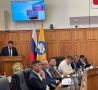 Депутаты парламента слушают доклад Правительства Республики Калмыкия о положении детей и защите их прав