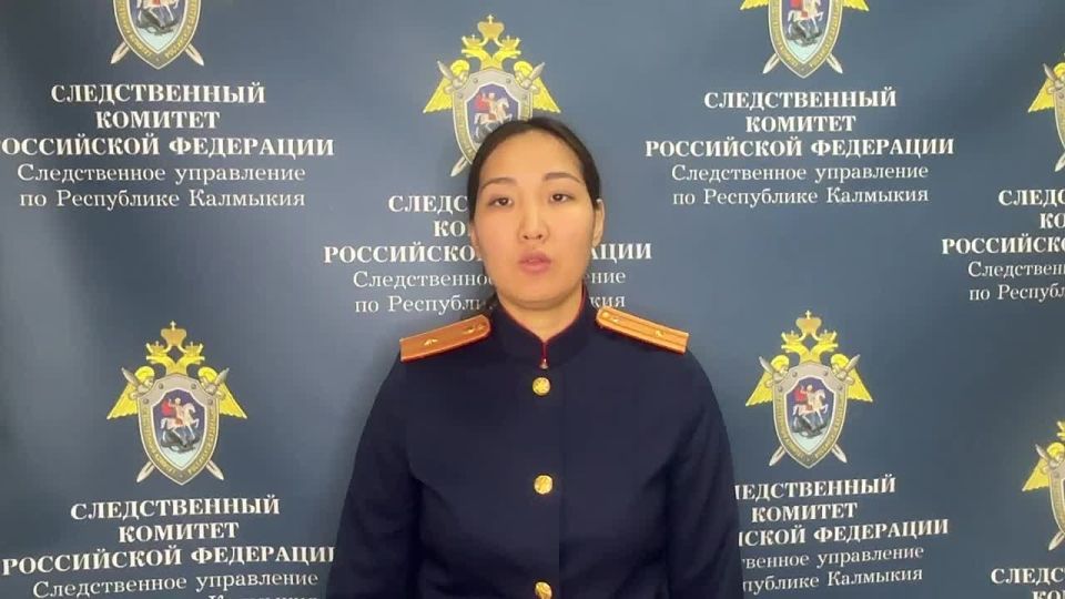 Официальный комментарий и.о. старшего помощника руководителя следственного управления СК России по Республике Калмыкия (по информационному взаимодействию с общественностью и средствами массовой информации) Гернзл Бугуровой