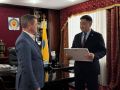 Председатель Народного Хурала (Парламента) Республики Калмыкия был отмечен высокой наградой — Благодарностью Председателя Совета Федерации Федерального Собрания РФ Валентины Ивановны Матвиенко