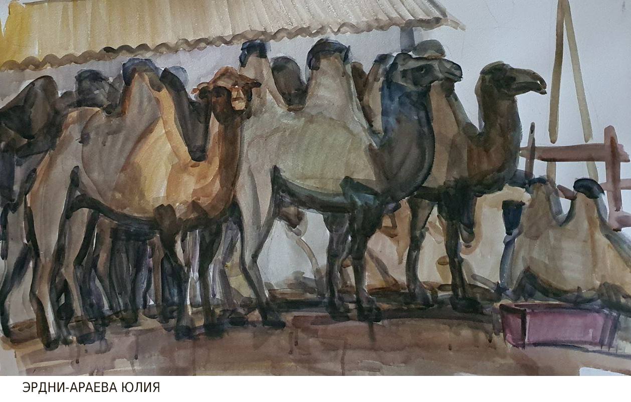 Художники исследуют Калмыкию Художники исследуют Калмыкию