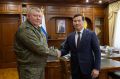 Бату Хасиков: Провел рабочую встречу с начальником Управления ФСБ России по Республике Калмыкия Дмитрием Михайловичем Докийчуком