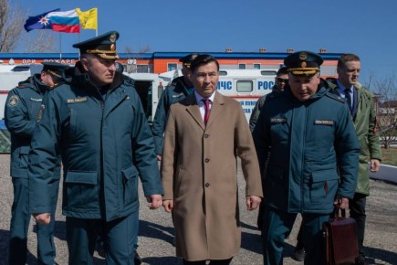 МЧС Калмыкии отмечает 22 года со дня образования Главного управления!