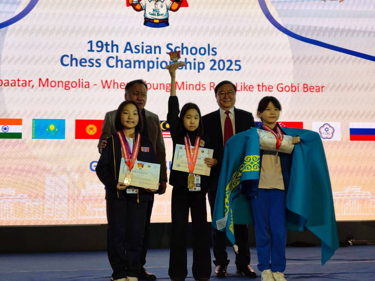 Юная шахматистка из Калмыкии — чемпионка Азии!
