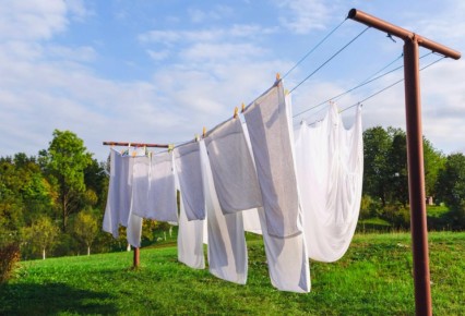 Сравнение: машинная сушка против естественной