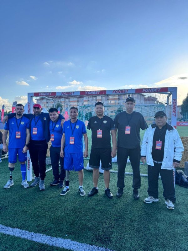 Команда из Калмыкии на финале «Стальной воли» — футбол ампутантов «Лига Героев» Команда из Калмыкии на финале «Стальной воли» — футбол ампутантов «Лига Героев»