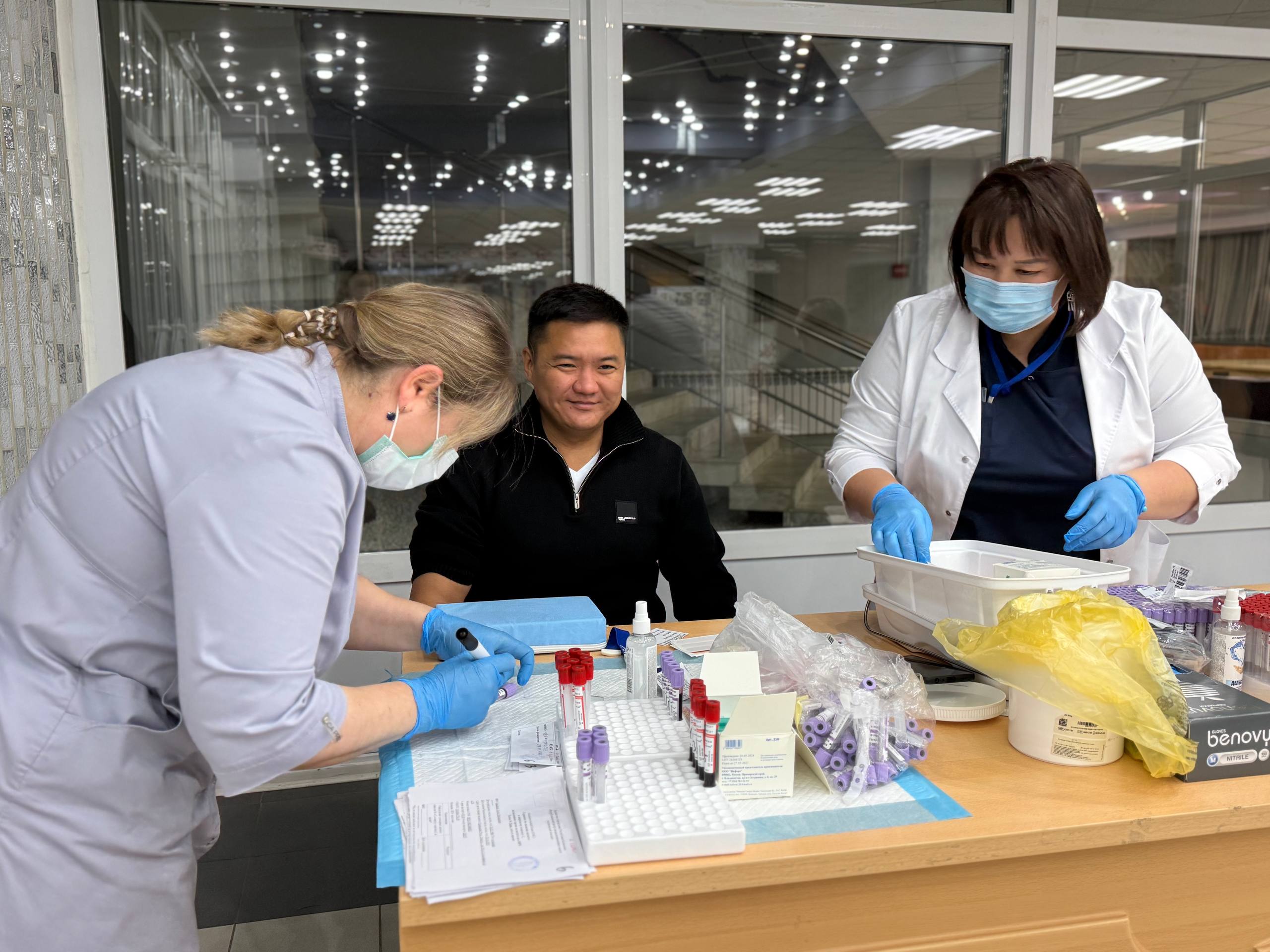 Завершилась масштабная акция по диспансеризации, которую месяц назад инициировал спикер парламента Артем Михайлов Завершилась масштабная акция по диспансеризации, которую месяц назад инициировал спикер парламента Артем Михайлов