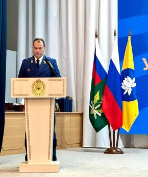 Прокурор Республики Калмыкия принял участие в торжественном мероприятии, посвященном 160-летию со дня образования института судебных приставов России