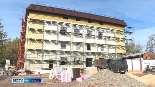 Сегодня долгожданный капитальный ремонт Центра крови вышел на завершающий этап