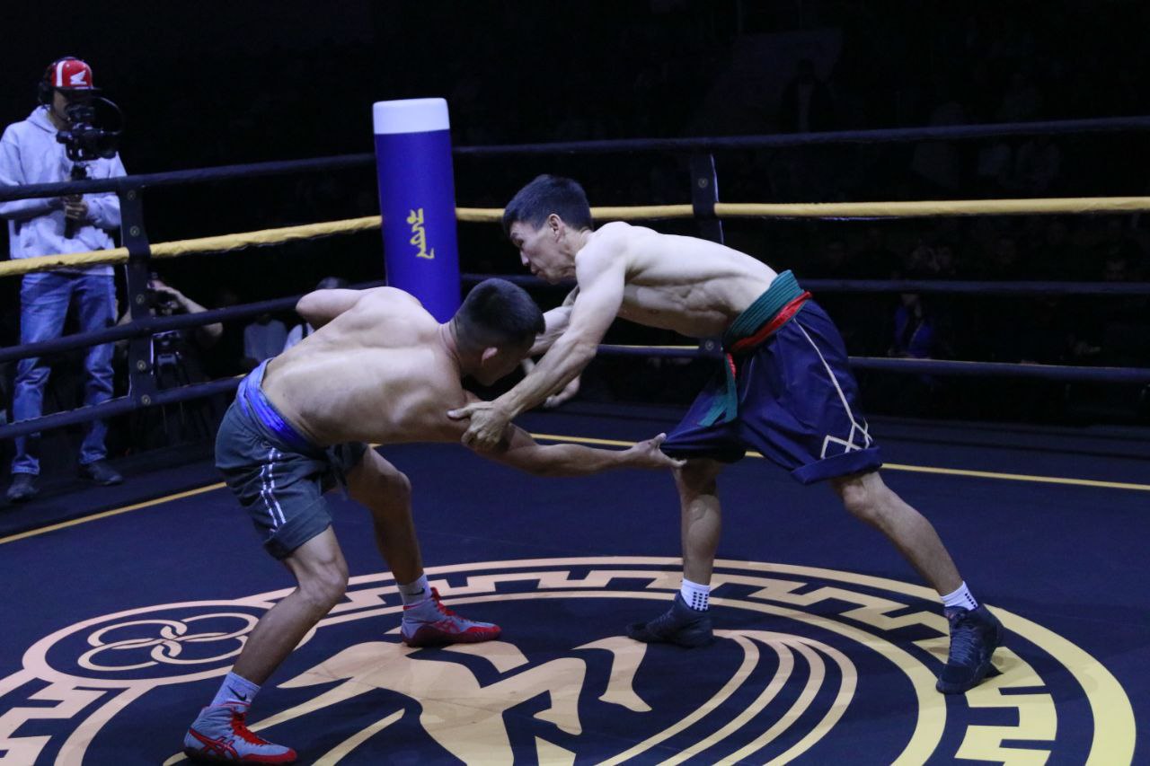 В рамках Международного турнира «Кубок Лотоса» состоялись зрелищные поединки по калмыцкой национальной борьбе «Бёк бярлдян», где определились победители в разных весовых категориях В рамках Международного турнира «Кубок Лотоса» состоялись зрелищные поединки по калмыцкой национальной борьбе «Бёк бярлдян», где определились победители в разных весовых категориях