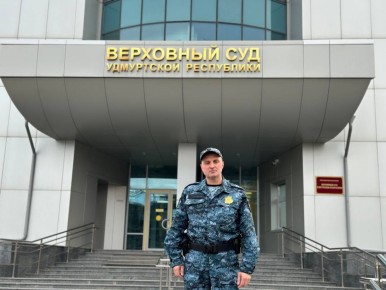 Сегодня в рубрике #Они_служили_закону расскажем о Григории Калмыкове - старшем смены на объекте - судебном приставе по ОУПДС г. Ижевска