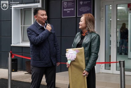 Сегодня после капитального ремонта состоялось открытие студенческого общежития № 1 вуза