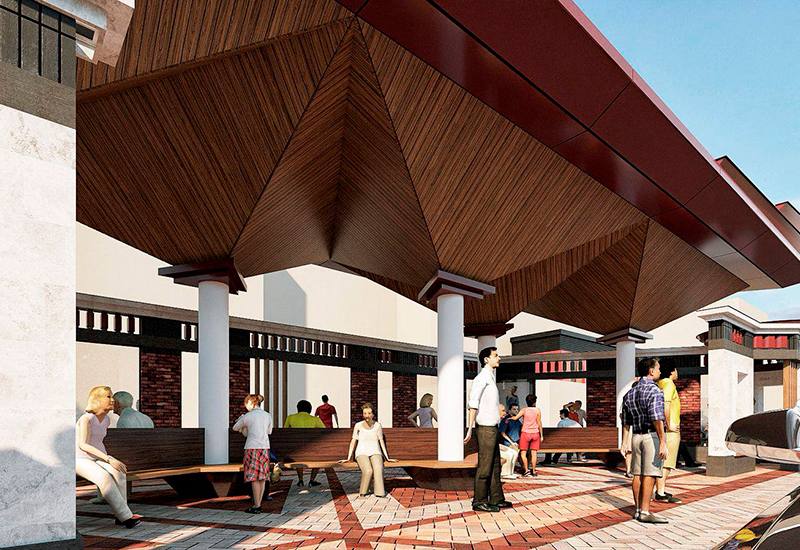 Знаковая остановка «Гостиница» готовится к преображению Знаковая остановка «Гостиница» готовится к преображению