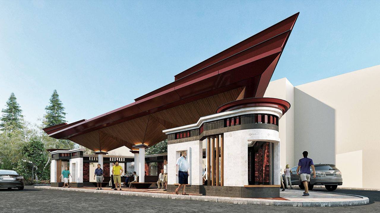 Как будет выглядеть новая остановка «Гостиница»? Как будет выглядеть новая остановка «Гостиница»?