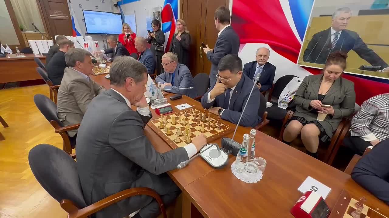 Сенатор от Калмыкии - серебряный призер Первого открытого Кубка Профсоюзной организации Государственной Думы по шахматам