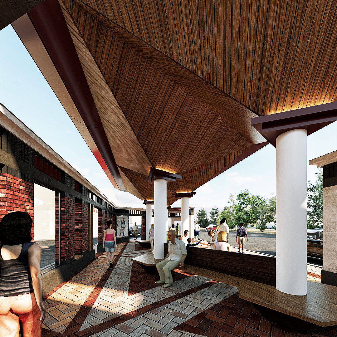 Как будет выглядеть новая остановка «Гостиница»?