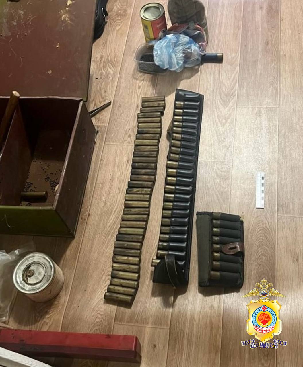 Незаконное хранение оружия и боеприпасов выявлено сотрудниками полиции Малодербетовского района Незаконное хранение оружия и боеприпасов выявлено сотрудниками полиции Малодербетовского района