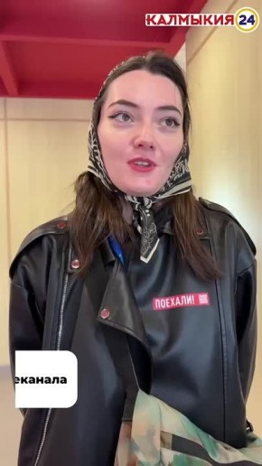 На полях III Международного буддийского форума мы встретили замечательную гостью - Арину, телеоператора телеканала «Поехали!»