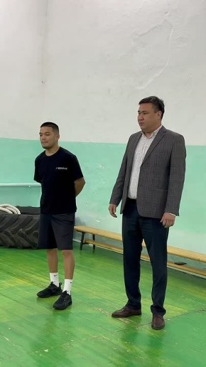 Чингиз Натыров провел мастер-класс для учащихся Яшкульской ДЮСШ