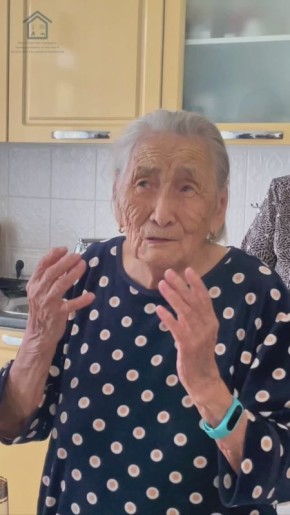 20 ноября свой вековой юбилей — 100 лет — отметила Манджиева Нина Горяевна, ветеран Великой Отечественной войны и труженик тыла