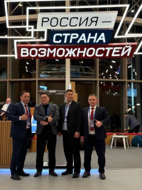 Делегация Калмыкии представляет регион в столице!