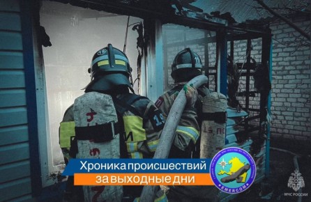 Хроника происшествий за прошедшую неделю