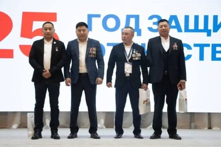 В Калмыкии торжественно завершили Год защитника Отечества