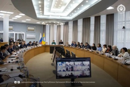 Совещание по вопросам профилактики подростковой преступности и девиантного поведения несовершеннолетних провела Председатель Правительства Калмыкии Гиляна Босхомджиева