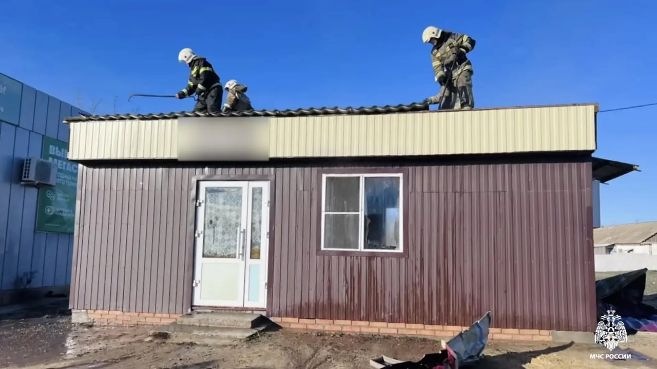 В Кетченеровском районе потушен пожар В Кетченеровском районе потушен пожар