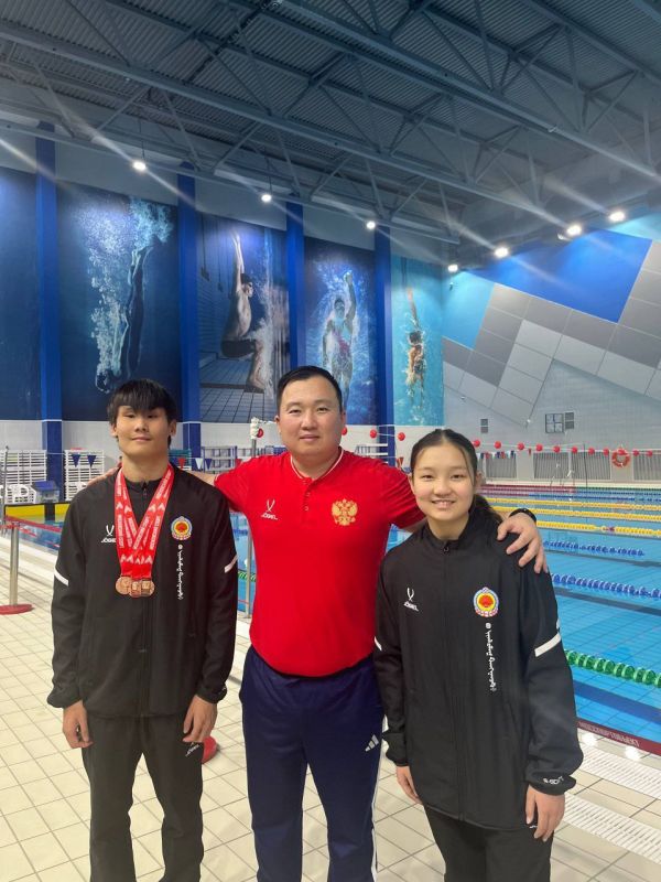 Спортсмен из Калмыкии завоевал три бронзовые награды на Кубке Олеси Владыкиной по плаванию