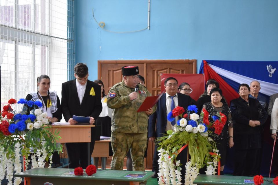 В Приютненском районе РК почтили память героев