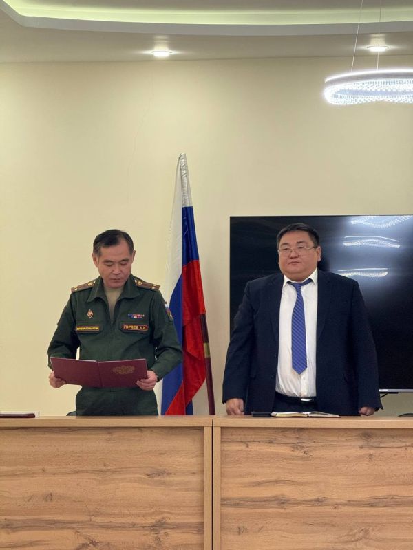 Участника СВО из Калмыкии посмертно наградили Орденом Мужества