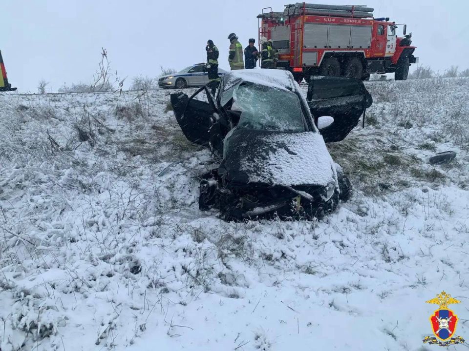 На трассе «Элиста — Арзгир — Минеральные Воды» произошло смертельное ДТП