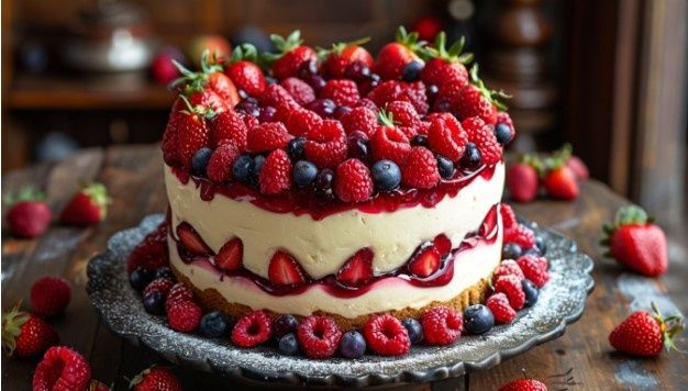 Торт без выпечки: быстрое решение для праздника с изысканным вкусом