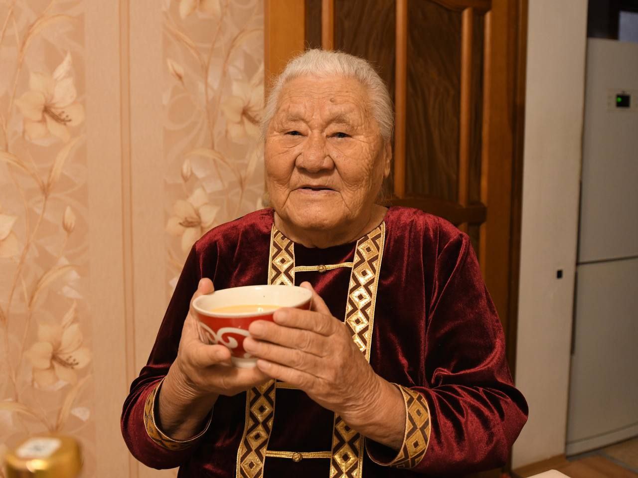 Свой 94-й день рождения отмечает Ветеран Великой Отечественной войны – Труженик тыла Наталья Эрднеевна Манцаева