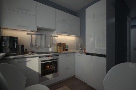 Отмоют даже застарелый жир и грязь: 3 средства, которые очистят кухонный фартук до блеска