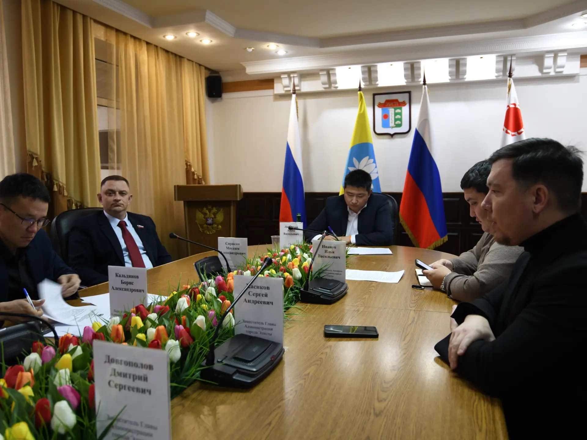 Максим Сорокин: С коллегами из Администрации города провели первую в этом году планёрку