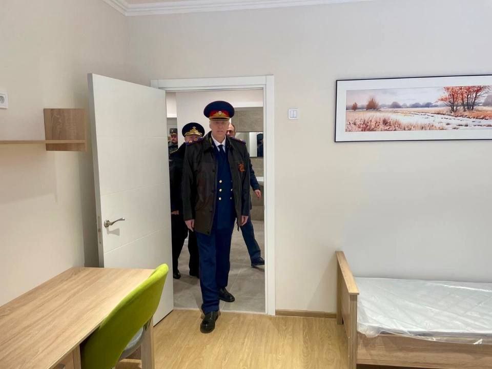 Председатель СК России проверил ход строительства ведомственного кадетского корпуса в Санкт-Петербурге Председатель СК России проверил ход строительства ведомственного кадетского корпуса в Санкт-Петербурге