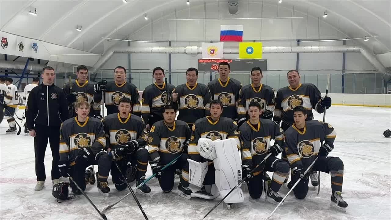 Команда КалмГУ - победители товарищеского матча