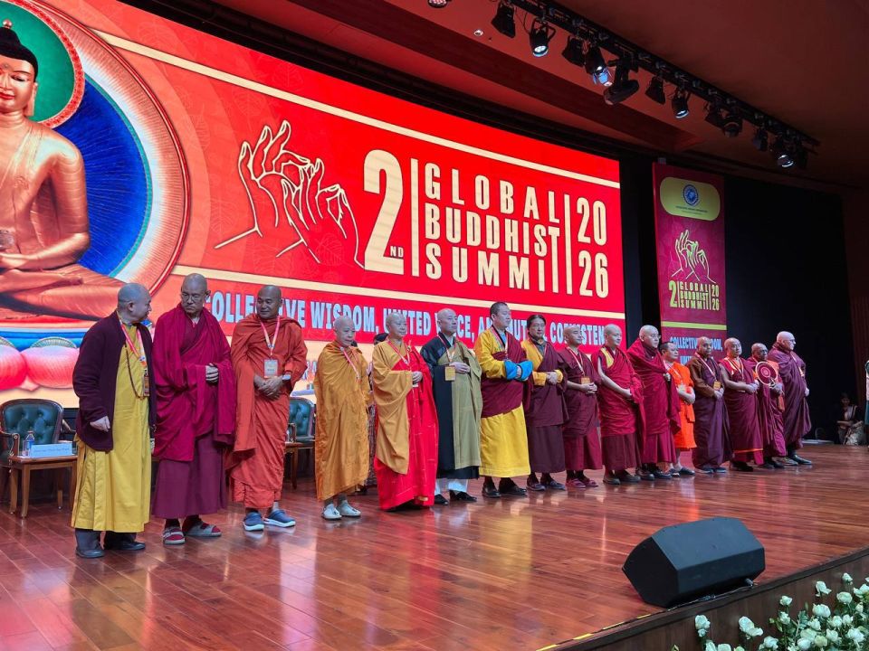 Делегация Калмыкии приняла участие в Глобальном Буддийском Саммите