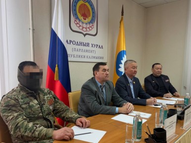 Председатель профильного комитета Хурала Петр Эрендженов, омбудсмен Валерий Чуб и участники проекта «Герои 08» подключились к обсуждению ежегодного доклада Татьяны Москальковой