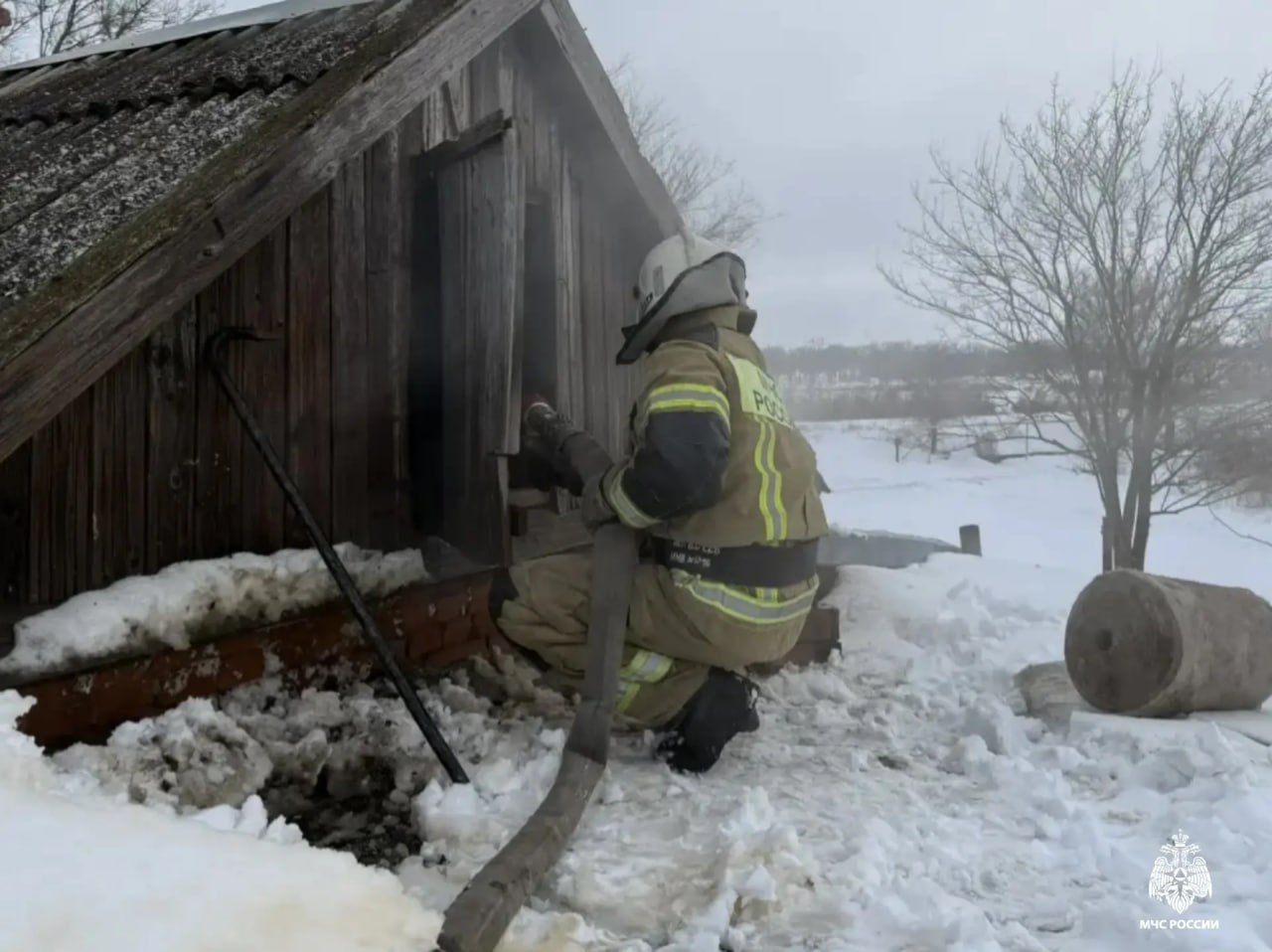 Пожар в Городовиковском районе ликвидирован