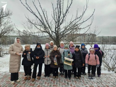 Школьники Элисты поучаствовали в акции «Кормушка»