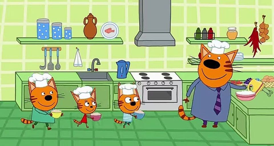 Торт без муки из мультфильма «Три кота»: удивительный рецепт для Нового года