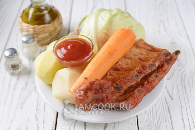 Как копчёные рёбра превращают картошку с капустой в кулинарный шедевр
